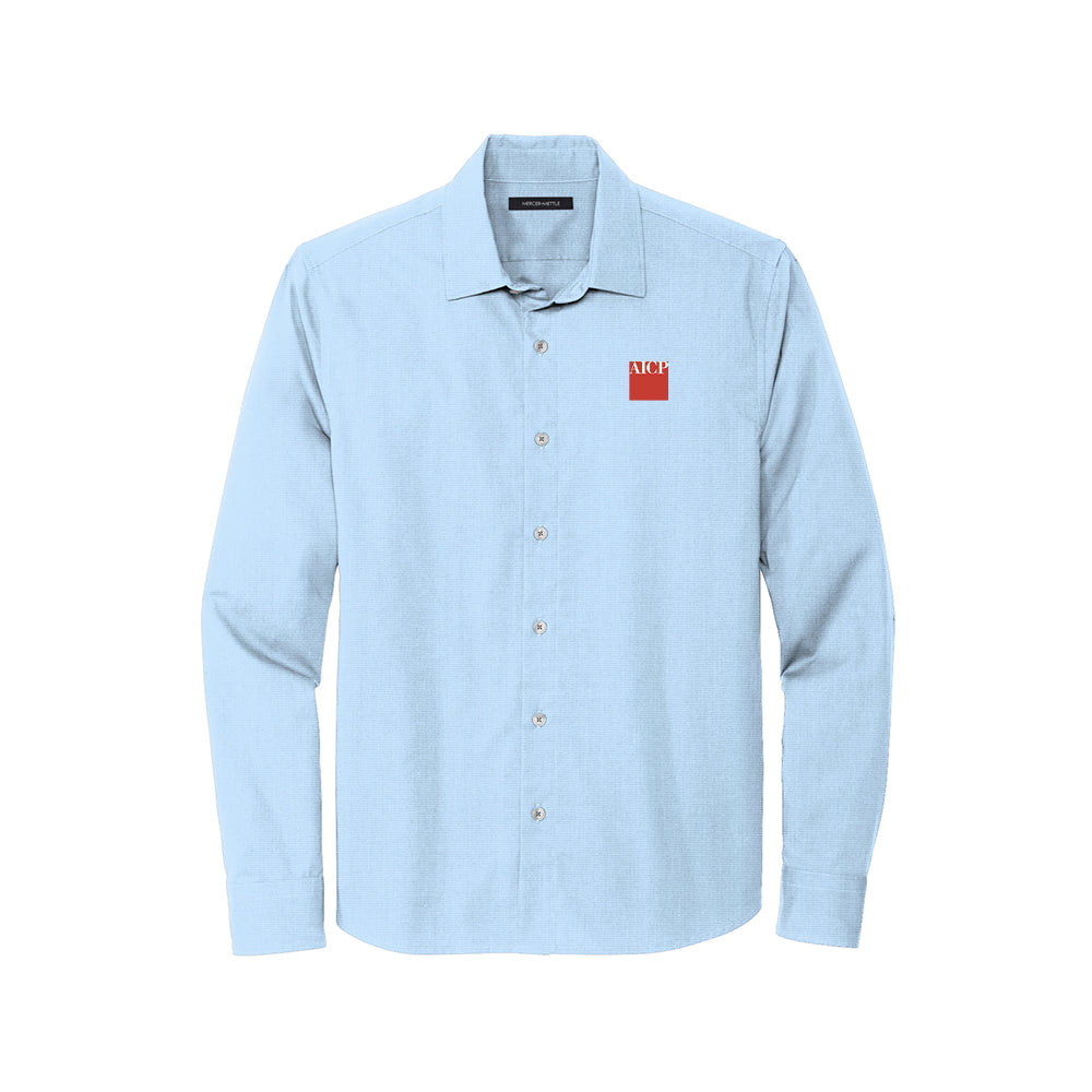 Long Sleeve Stretch Woven Shirt