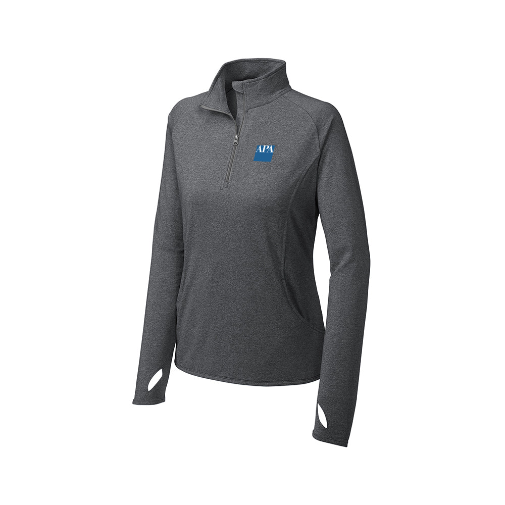 Sport-Tek Women's Sport-Wick Stretch 1/4-Zip Pullover
