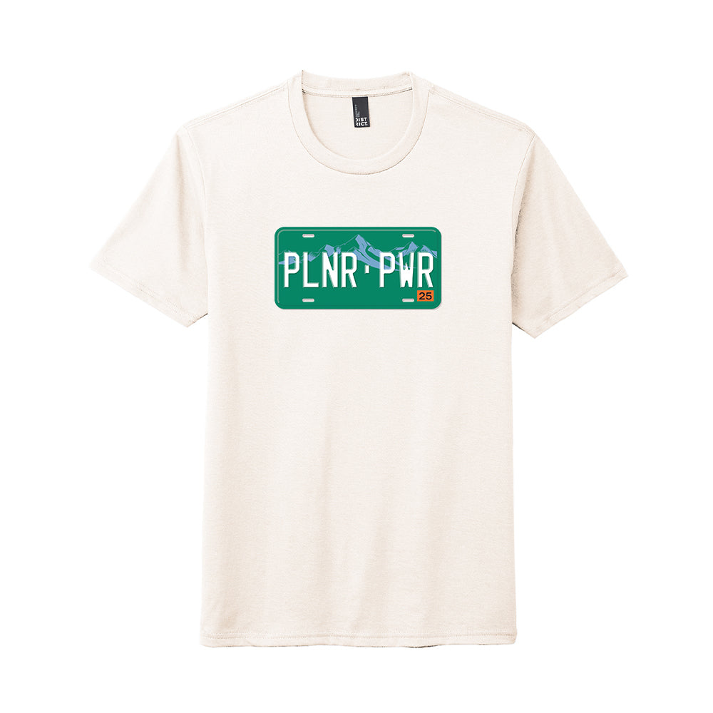 District Perfect Tri Tee - Planner Power (Natural: S-XL)