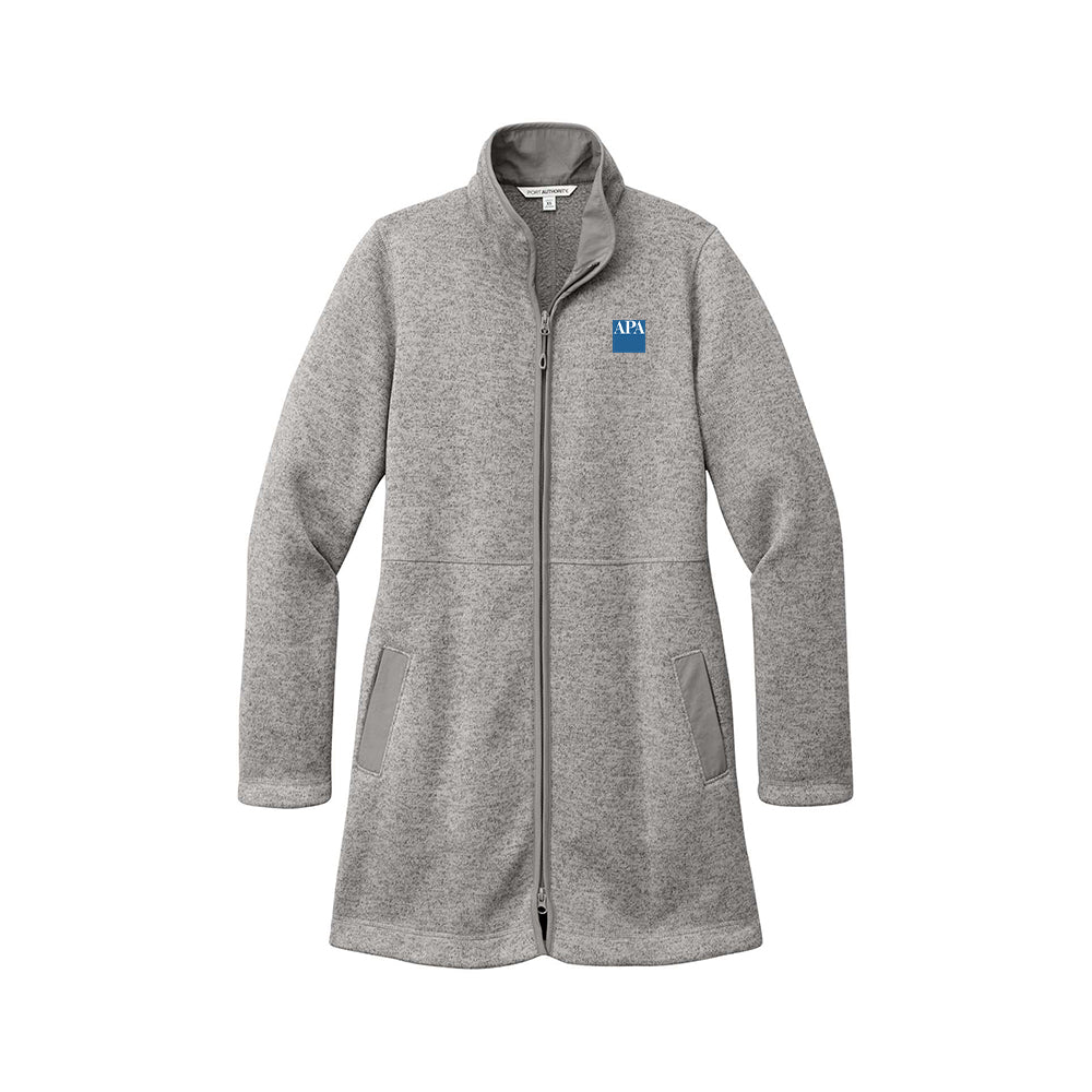 Port Authority Ladies Arc Sweater Fleece Long Jacket – American Planning  Association Shop