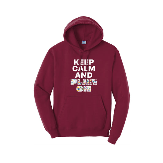 #15 - Fleece Hoodie - Keep Calm
