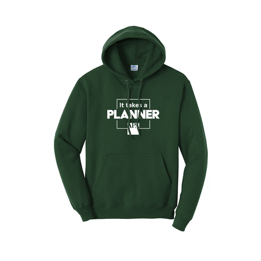 #14 - Fleece Hoodie - It Takes a Planner