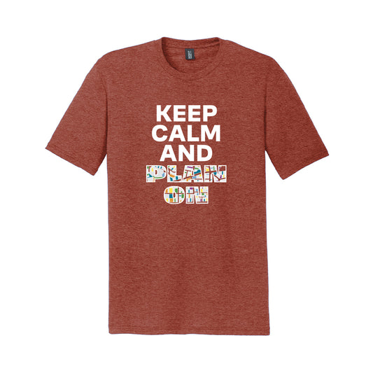 #6 - District Perfect Tri Tee - Keep Calm